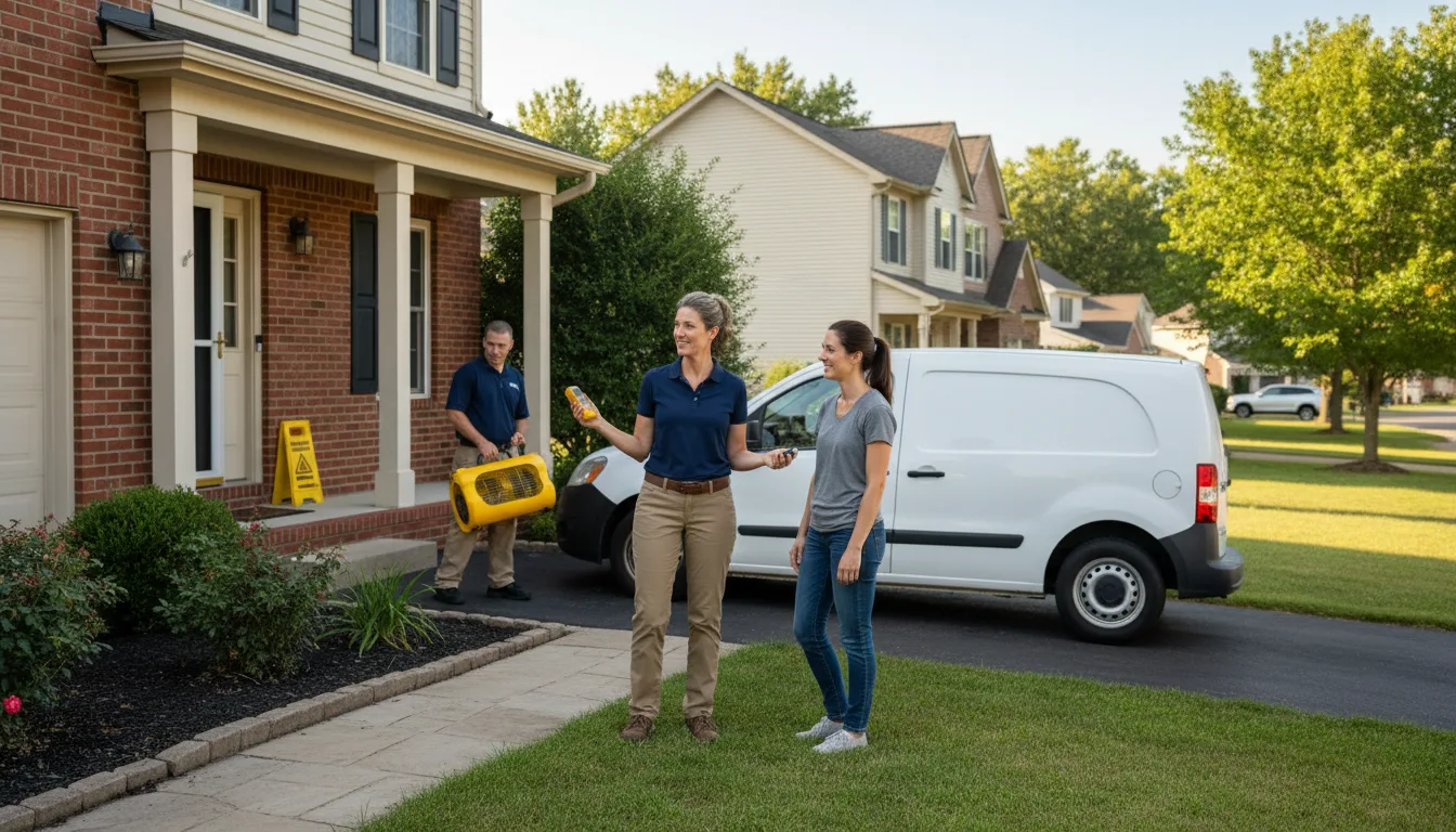 Residential water damage restoration in Pocatello, ID